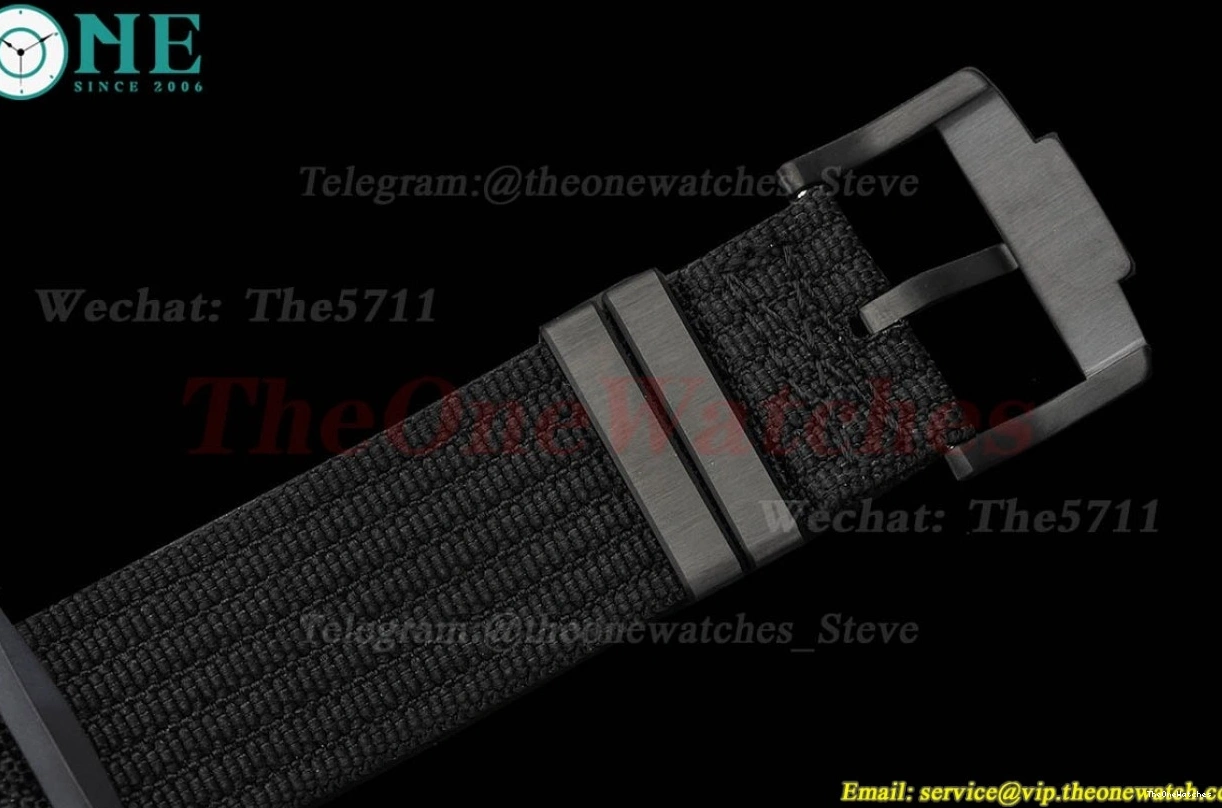 M+F Pelagos TI Chrono Black FXD NY Car A7750 43mm Dial 0119